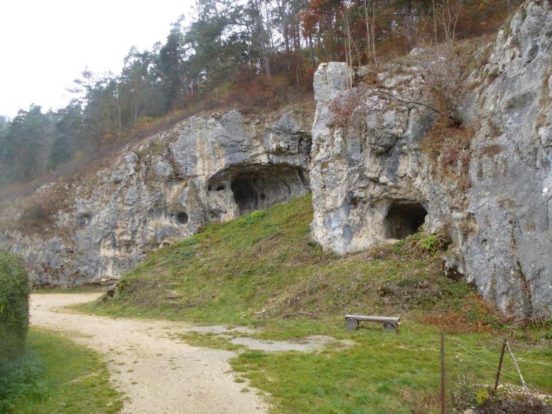 Die Göpfelsteinhöhle in Veringenstadt