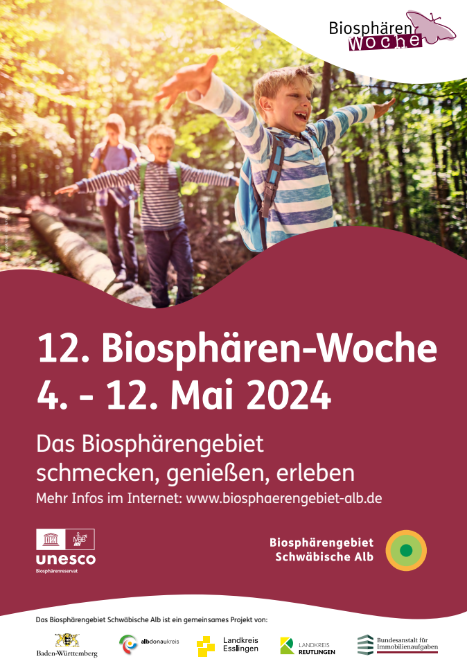 Plakat Biosphärenwoche 2024
