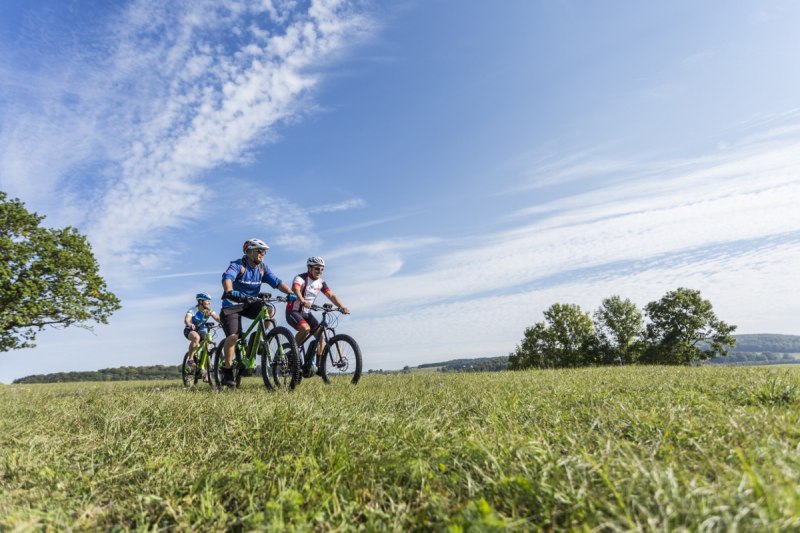 E-Mountainbike Touren in Hülle und Fülle rund um Münsingen