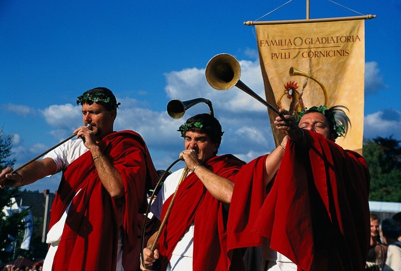 Römische Musik bei den Römertagen im Limesmuseum Aalen